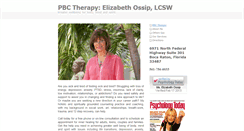 Desktop Screenshot of pbctherapy.com